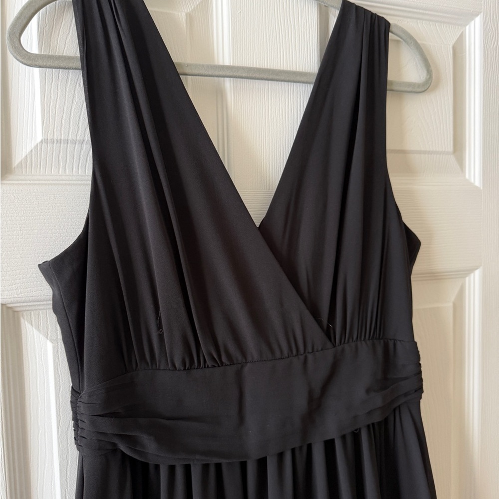 Lulu's Classic Black Maxi Dress - Picture 5 of 6